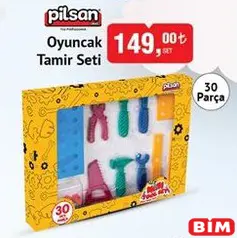 PİLSAN OYUNCAK TAMİR SETİ 30 PARÇA